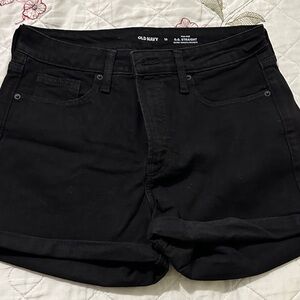 Old Navy Women's Black Jean Shorts
